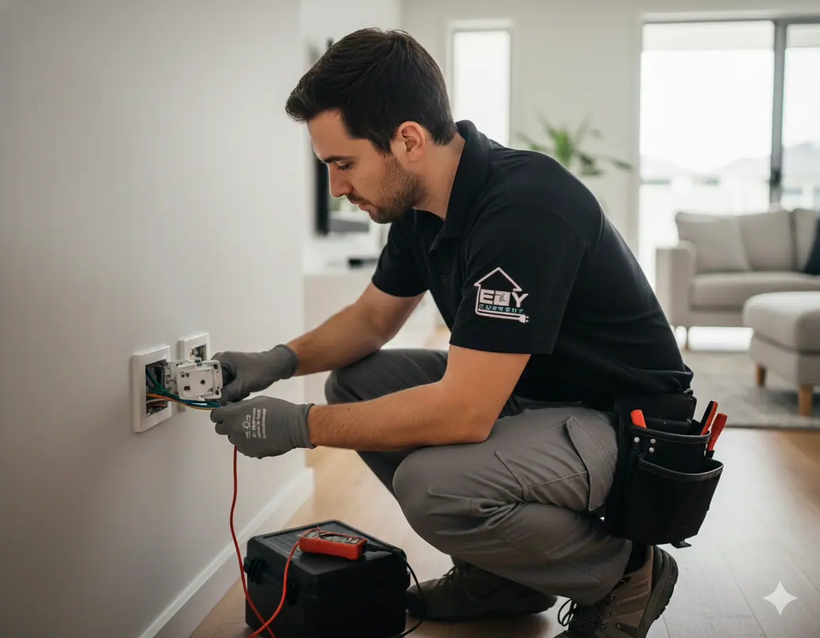 Power Points & Wiring in Melbourne by Ezy Current